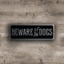 Beware of Dog Sign