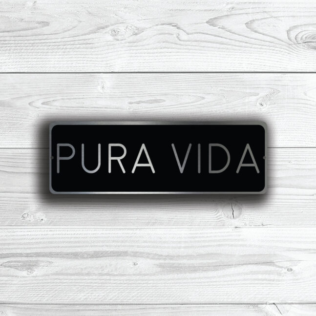 CUSTOM-MODERN-HOUSE-Nameplate-Sign-3 Custom Modern House Nameplate Sign