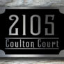 Customizable Address Signs