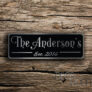 Custom Family Name Sign