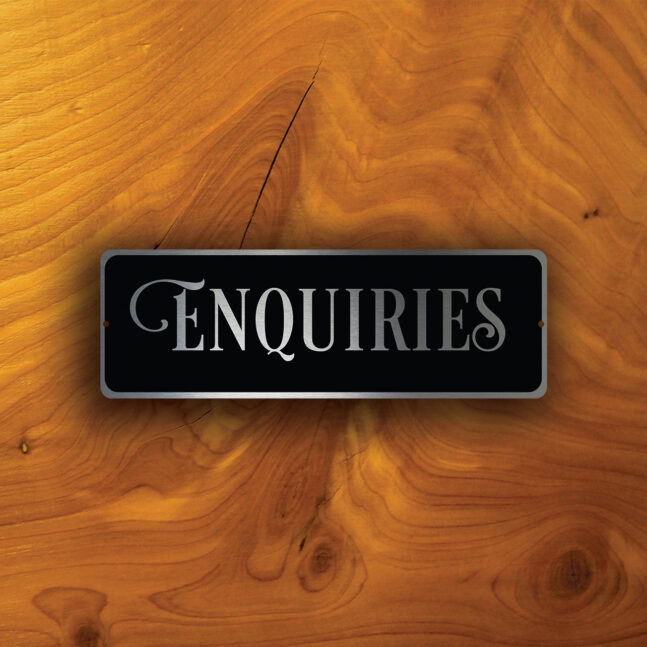 ENQUIRIES-DOOR-SIGN-3 Enquiries Door Sign