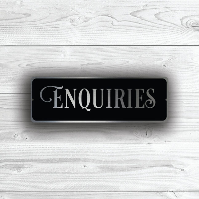 ENQUIRIES-DOOR-SIGN-4 Enquiries Door Sign