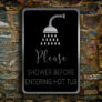 Hot Tub Signs