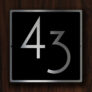 House Numbers Sign