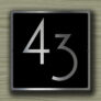 House Numbers Sign