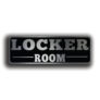 Locker Room Door Sign