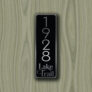 Modern Address Sign