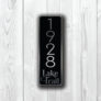 Modern Address Sign