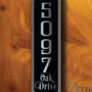 Modern House Numbers Sign