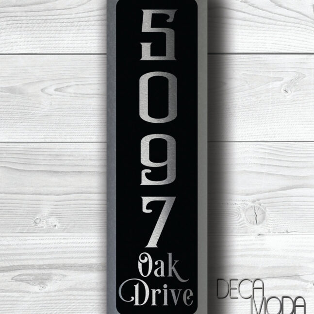 MODERN-HOUSE-NUMBERS-Sign-4 Modern House Numbers Sign