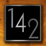 Modern Door Number Sign