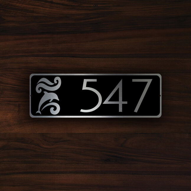 Modern-House-Number-Sign-3 Modern House Number Sign