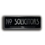 No Solicitors Sign
