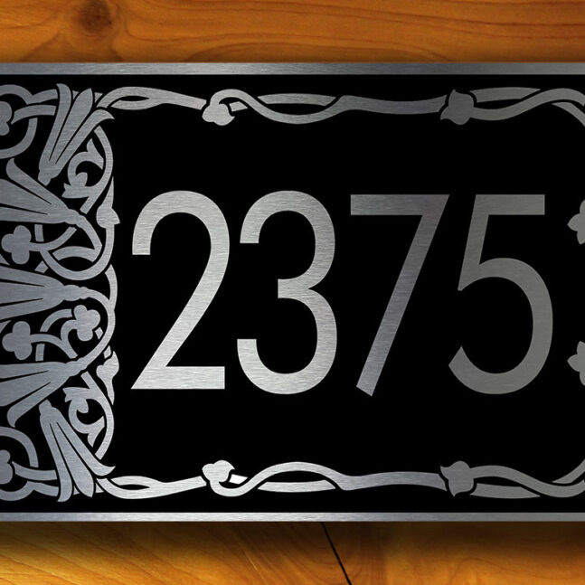 PERSONALIZED ADDRESS SIGN PERSONALIZED ADDRESS SIGN