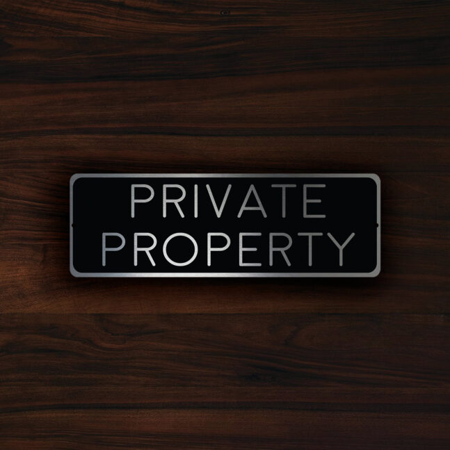 PRIVATE-PROPERTY-SIGN-1 Private Property Sign