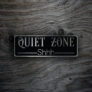 Quiet Zone Sign