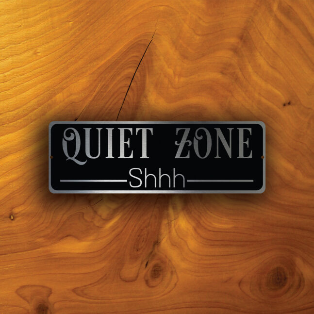 QUIET ZONE SIGN