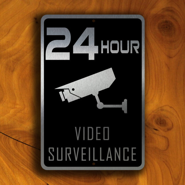 VIDEO SURVEILLANCE SIGN VIDEO SURVEILLANCE SIGN