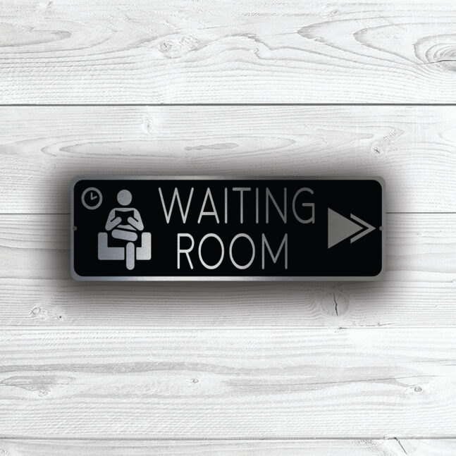 WAITING-ROOM-Pointer-SIGN-3 Waiting Room Pointer Sign