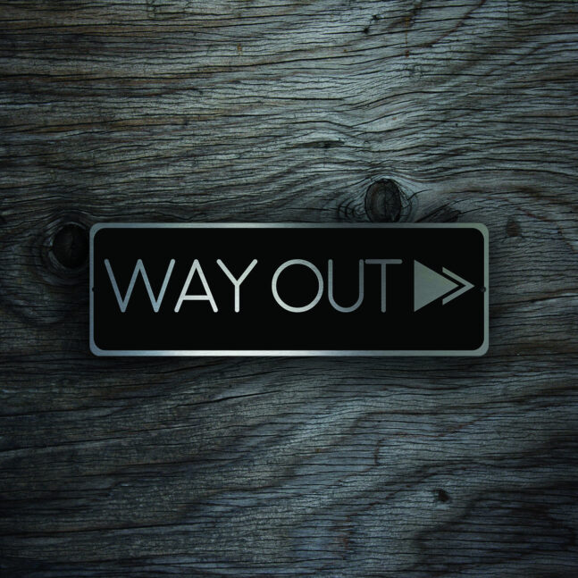 WAY-OUT-DIRECTIONAL-Sign-1 Way Out Directional Sign