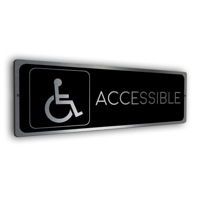 accessible Accessible Restroom Sign