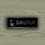 Sauna Sign