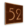 Door number sign