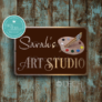 Personalized Art Studio Sign