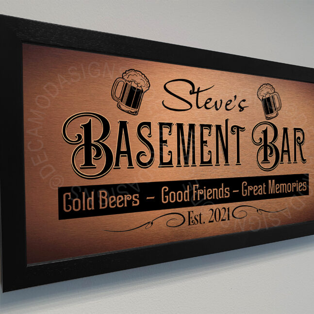 Basement Bar Signs Basement Bar Sign