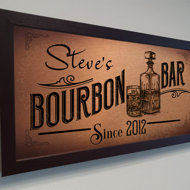 Bourbon Bar Signs Bourbon Bar Sign