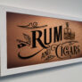 Rum and Cigars Signs