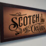 Scotch and Cigars Sign