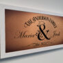 Personalized Wedding Sign
