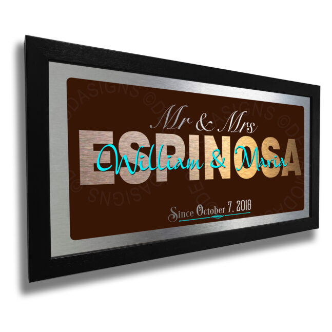 Mr and Mrs Signs Personalized Mr and Mrs Signs