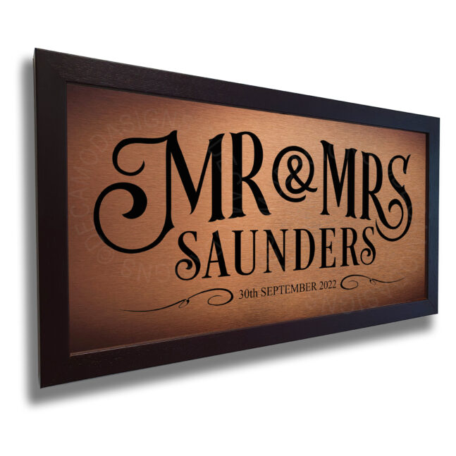 Personalized Wedding Decor
