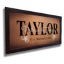 Custom Surname Sign
