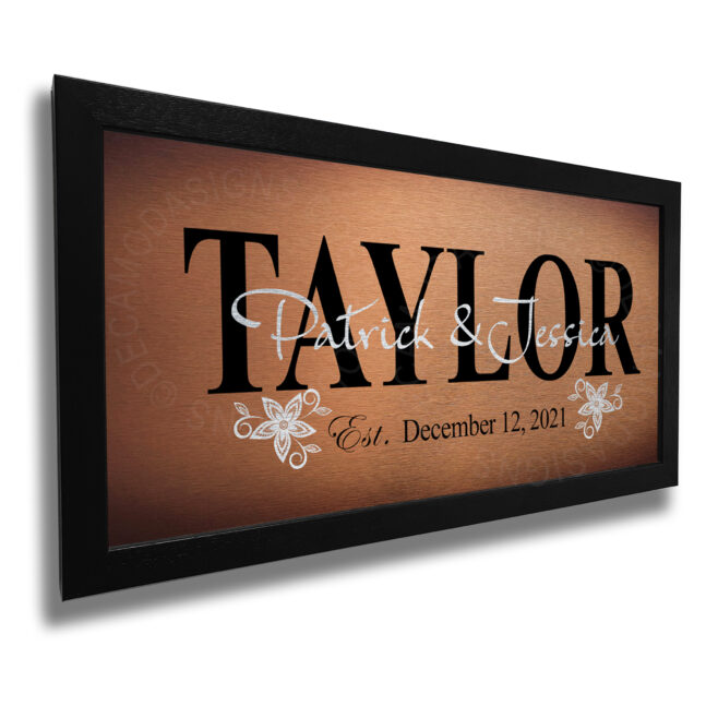 Custom Surname Sign