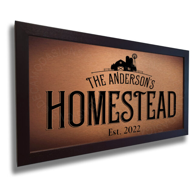 Homestead Sign Homestead Signs