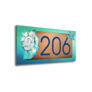 Seashell Hotel Door Sign