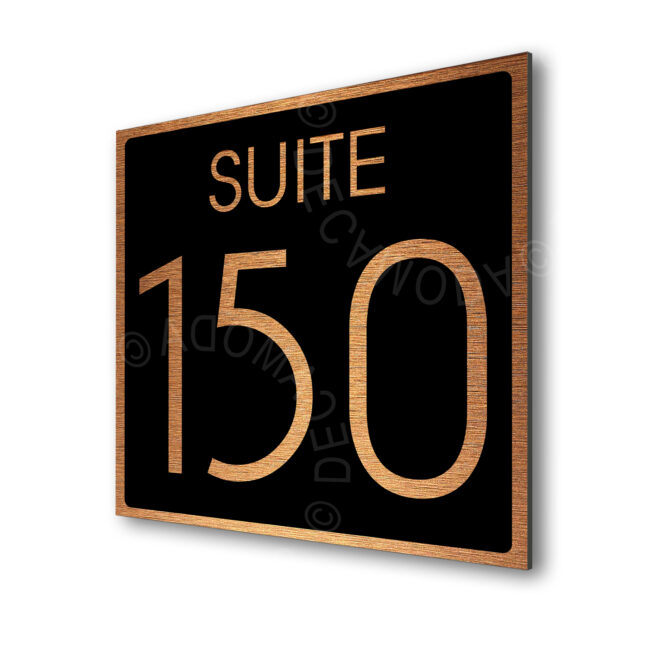 AD112-BCB-1 Hotel Door Signs