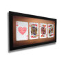 Set of 4 Cards HEARTS