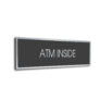 Sliver Grey Blank sign