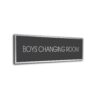 Sliver Grey Blank sign