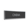 Sliver Grey Blank sign