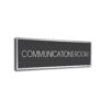 Sliver Grey Blank sign