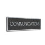 Sliver Grey Blank sign