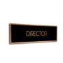 Black Copper Blank sign