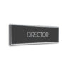 Sliver Grey Blank sign