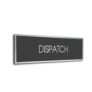 Sliver Grey Blank sign