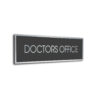 Sliver Grey Blank sign